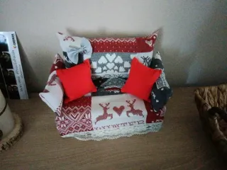 Divano Decorativo Natalizio