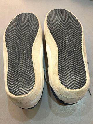 Golden Goose Superstar bianche e blu