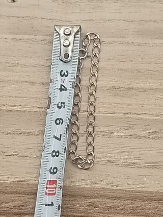 Pulsera de cadena de plata