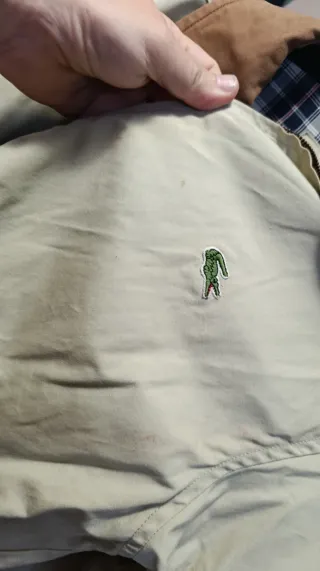 Chaqueta Lacoste Beige Talla M