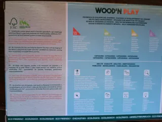 Xilofono WOOD'N PLAY in legno