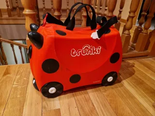 Maleta Infantil Trunki Roja Mariquita