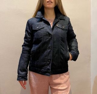 Chaqueta Levi's Mujer Plumas Azul/Gris