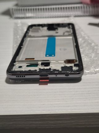 Pantalla Samsung A52s A52 Incell MARCO NEGRO