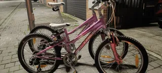 Bicicleta niña Trek morada MT60