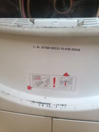 Cristal Puerta Secadora Bosch Maxx 8 Sensitive