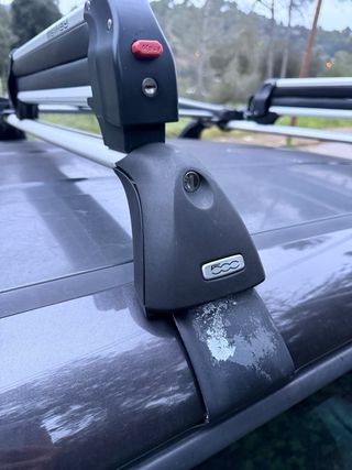 Baca porta equipajes Fiat 500. Opcion porta esquis