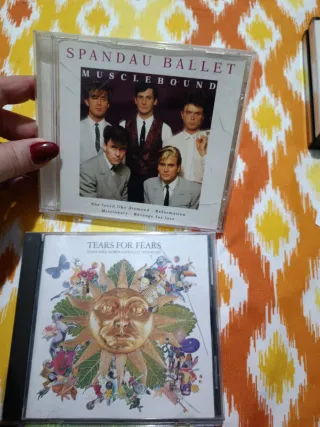CD Spandau Ballet, Tears for Fears, Simple Minds