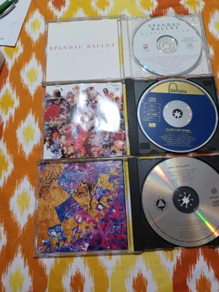 CD Spandau Ballet, Tears for Fears, Simple Minds