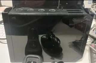 Nintendo Wii Negra Completa