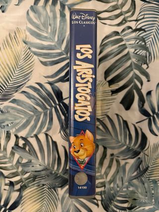 Los Aristogatos VHS Disney Clásico Español