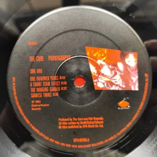 LP 1986 🇺🇸 THE CURE - PORNOGRAPHY