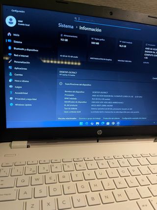 Ordenador HP probook AMD A6