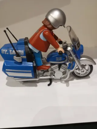 Playmobil Moto  Azul