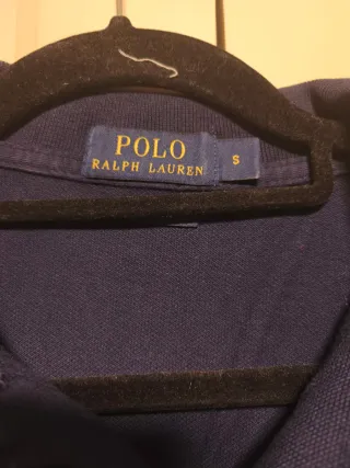 Polo Ralph Lauren manga larga azul