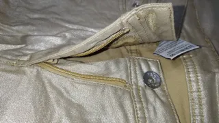 Pantalón dorado mujer Kokue