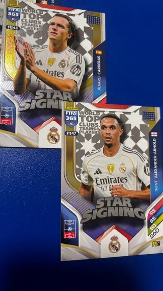 3 Cromos Star Signing Real Madrid FIFA 365