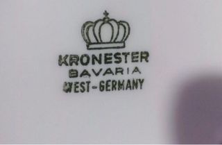 Zuccheriera Bavaria con coperchio decorata oro