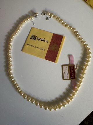 Collar Perlas Majorica Garantía Internacional