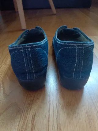 Alpargatas mujer azul marino