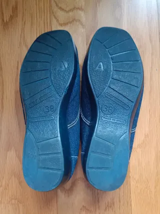 Alpargatas mujer azul marino