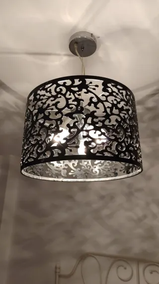 Lámpara de techo decorativa metal