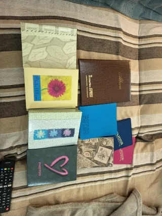 Lote de álbumes de fotos  9 en total o a elegir