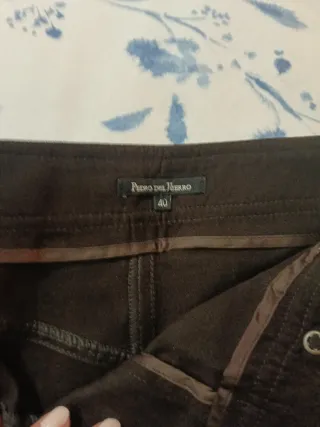 Falda ante marrón PdH