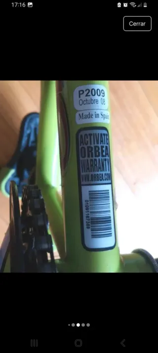 Bicicleta Orbea Infantil