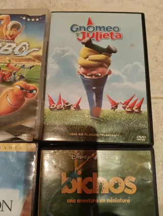 Lote 6 Películas DVD Infantiles