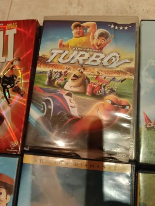 Lote 6 Películas DVD Infantiles