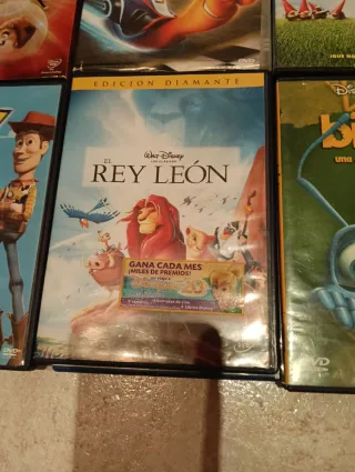 Lote 6 Películas DVD Infantiles