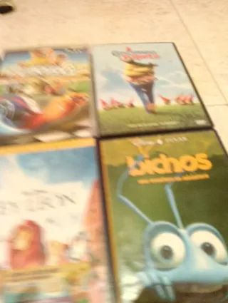 Lote 6 Películas DVD Infantiles
