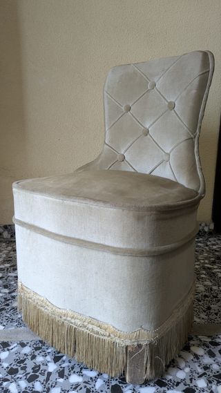 Silla María Antonieta Dormitorio Beige