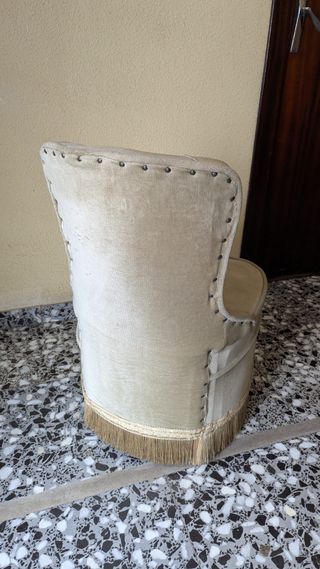 Silla María Antonieta Dormitorio Beige