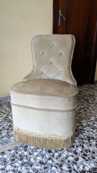 Silla María Antonieta Dormitorio Beige