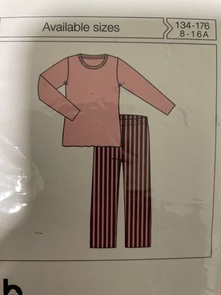 Pijama Zeeman chica M/38/10