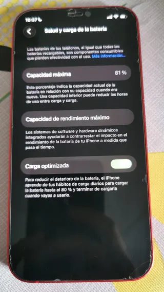 iPhone 12 Rojo