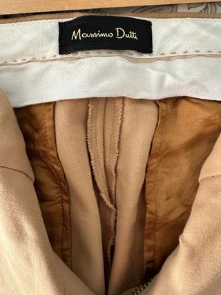 Pantalón Massimo Dutti Marrón