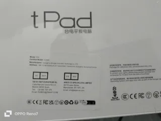 Teclast tPad Tablet Gris/Plata