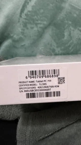 Teclast tPad Tablet Gris/Plata