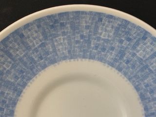 🇬🇧 Churchill 9 platitos Azules y Blancos