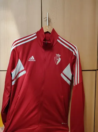 Chaqueta Oficial CA Osasuna Adidas Roja