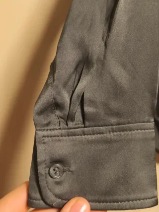 Camisa H&M raso verde