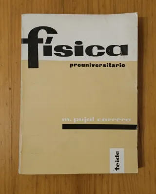 Libro física antiguo preuniversitario