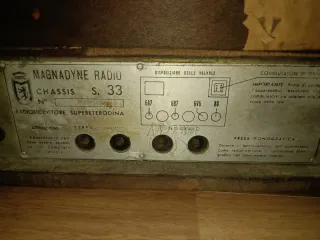 Radio a valvole