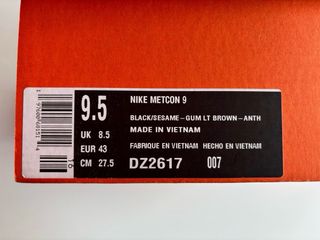 Nike Metcon Zapatillas CrossFit Negras Doradas