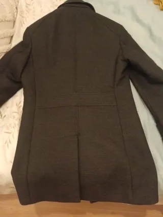 Abrigo Zara Hombre Negro