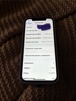 iPhone 12 128GB Morado + Cargador Rápido