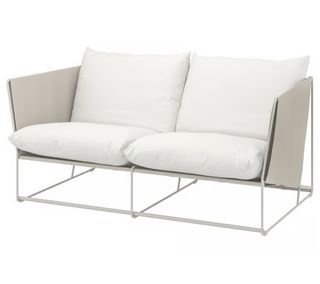 Sofá 2 plazas exterior HAVSTEN beige